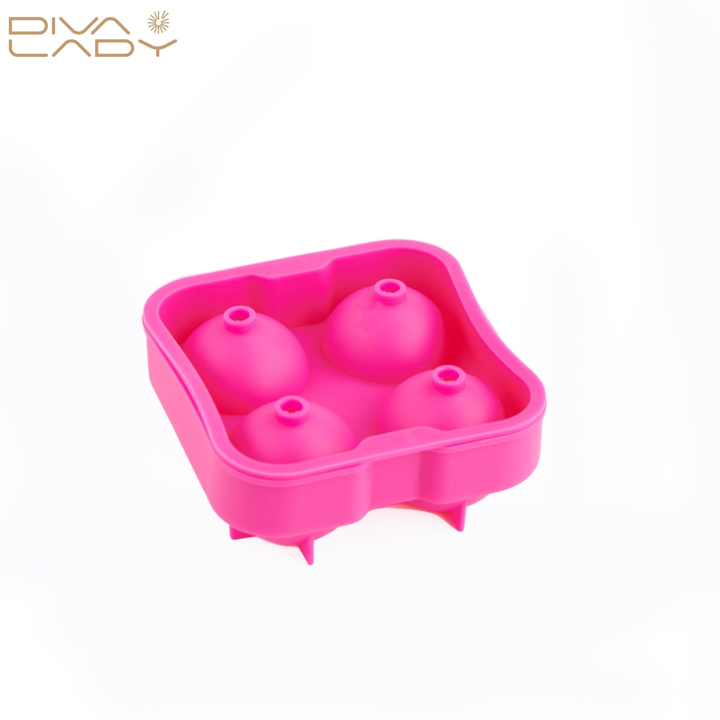 PINK قالب ثلج divaladyshop
