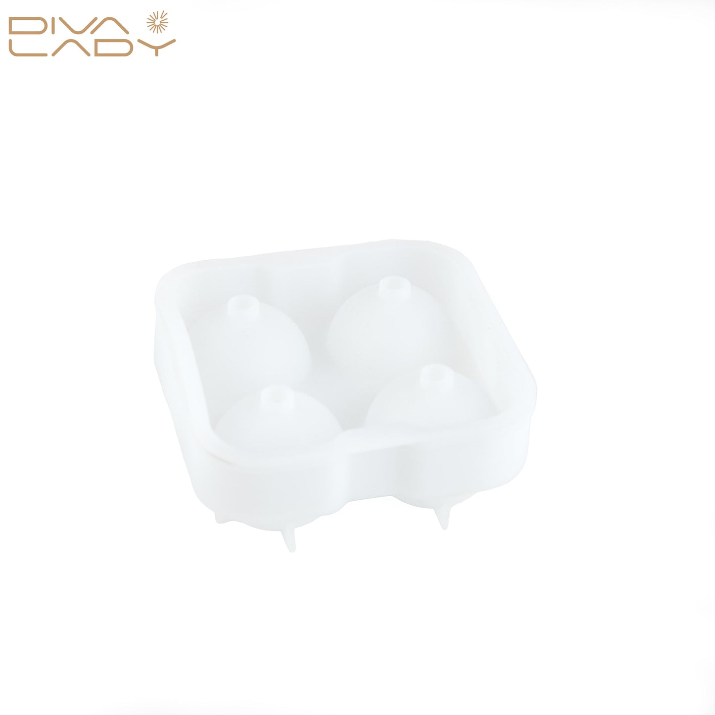 WHITE قالب ثلج divaladyshop