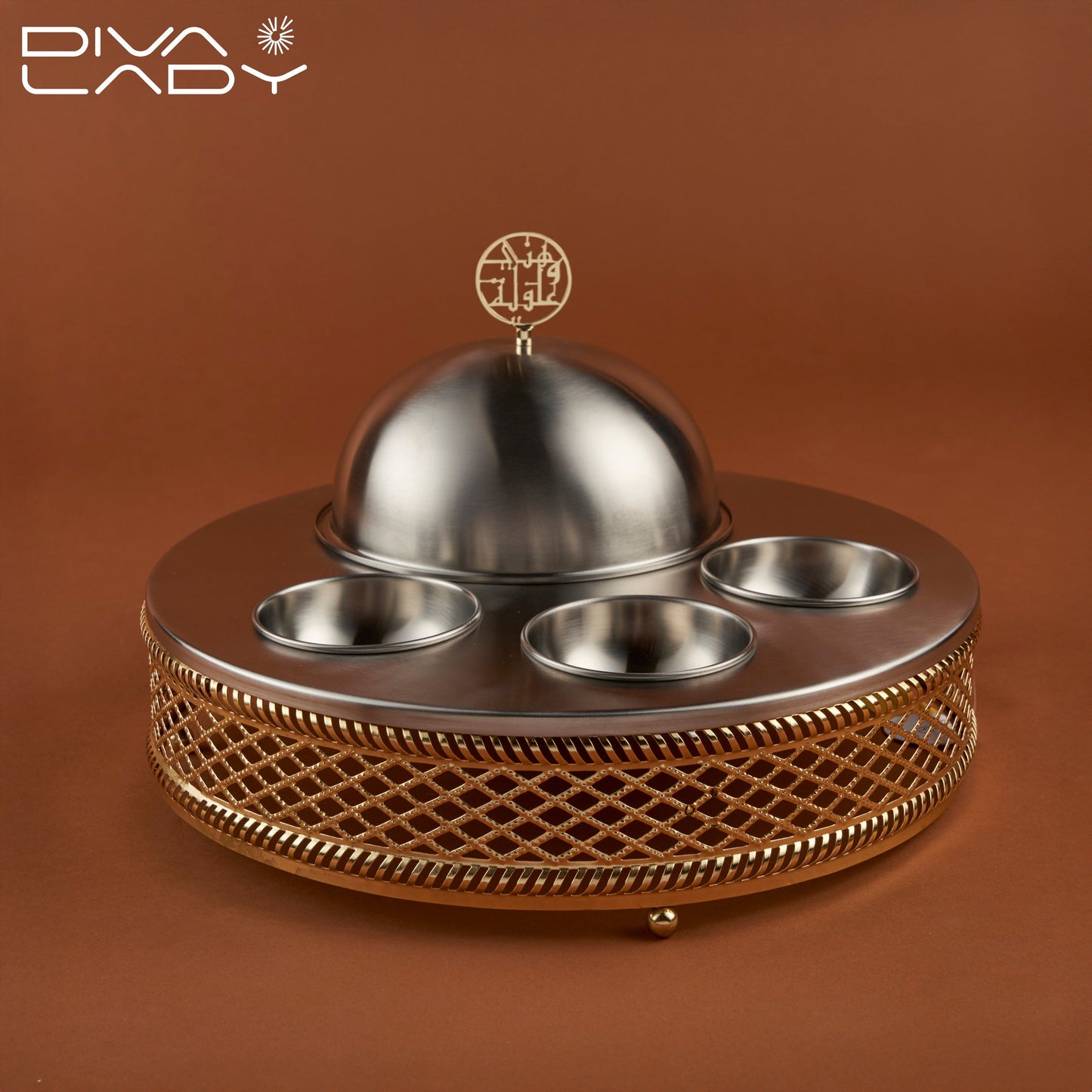 ماعون تقديم تمر و 3 بوادى Diva Lady