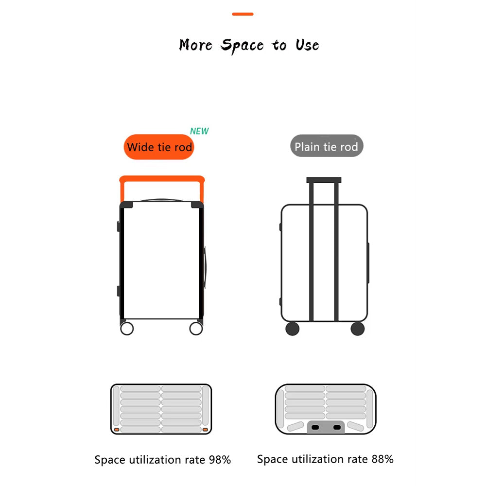 حقيبة سفر خفيفة الوزن متعددة الوظائف 20 أو 24 بوصة