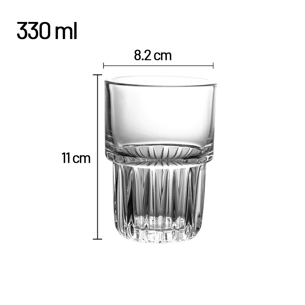 كوب شرب كريستالي كلاسيكي – 6 قطع * 330 مل