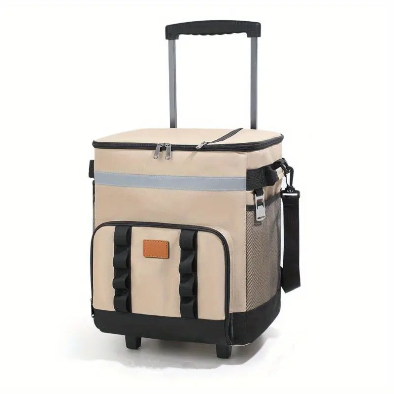 حقيبة مبرد بعجلات