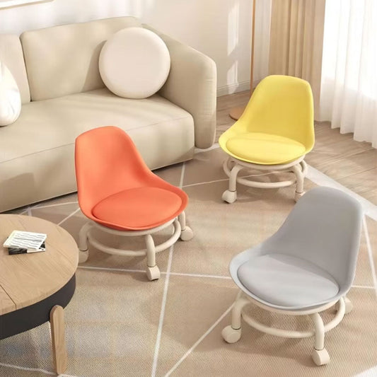 مقعد دوار منخفض مع عجلات دوارة