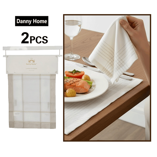 طقم مناديل سفرة للأستخدام المتعدد 2 قطعة