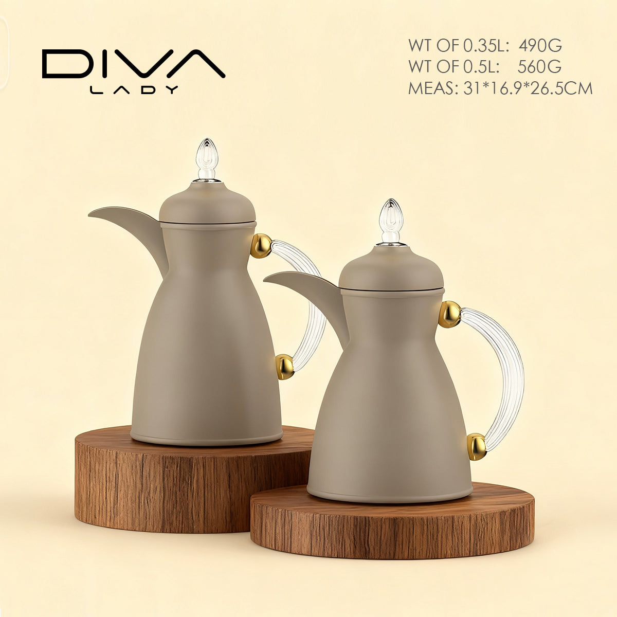 طقم مطارات ليل الفاخر Diva Lady