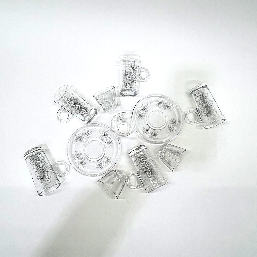 طقم استكانة وفنجان 18قطعة Diva Lady