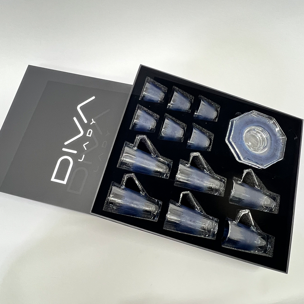 طقم استكانة وفنجان 18قطعة Diva Lady