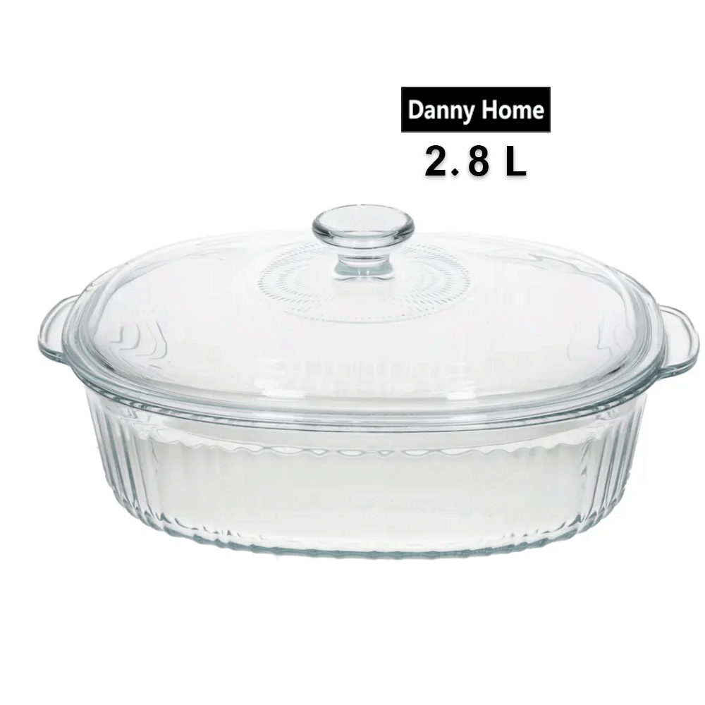 قدر خزفي من زجاج