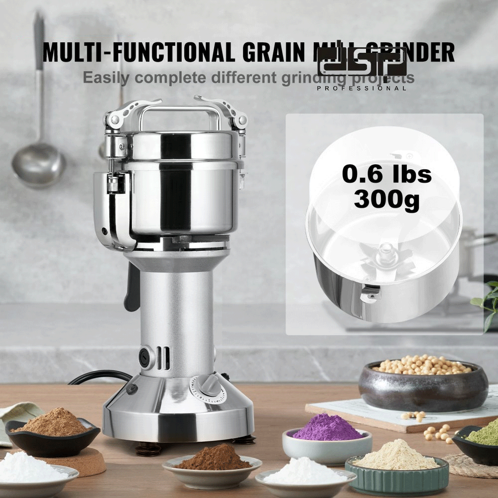 مطحنة الحبوب الكهربائية بقوة 1500 وات