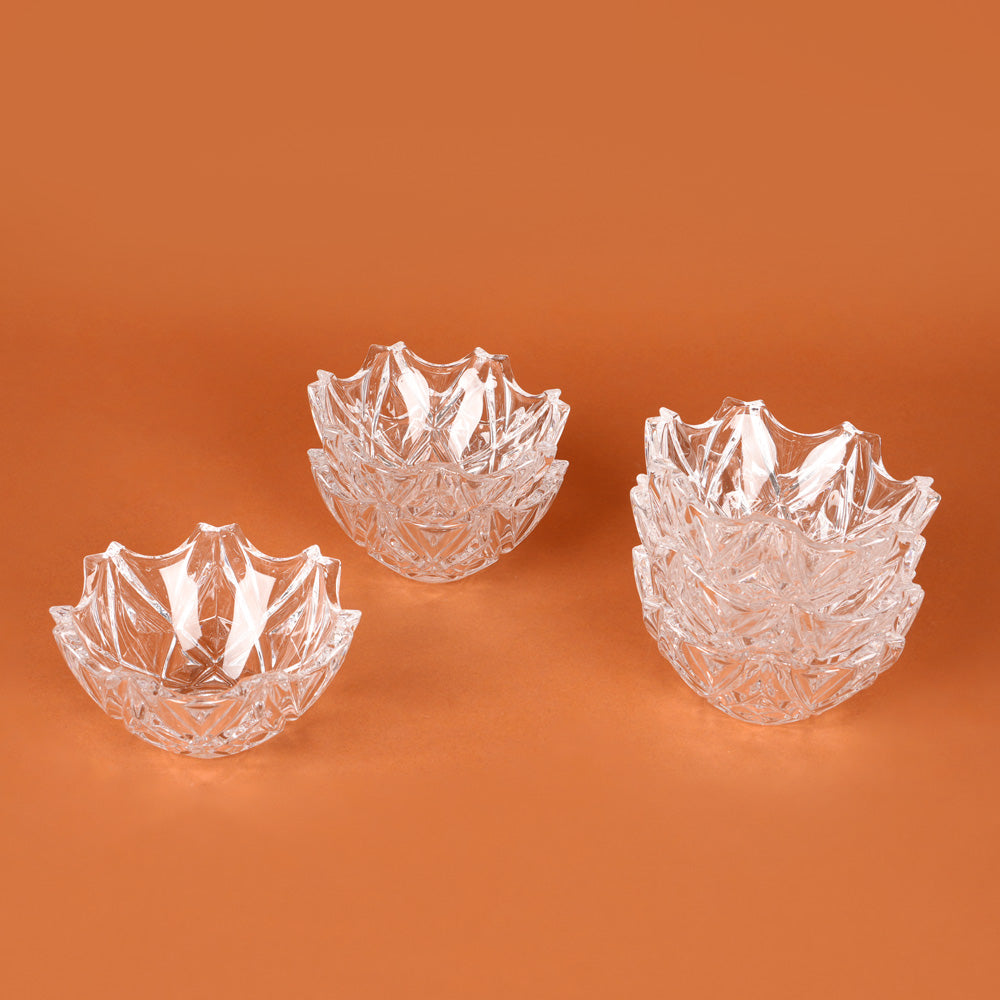 صحن تقديم كريستال