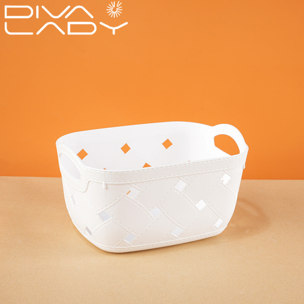 سلة بلاستيك للتقديم