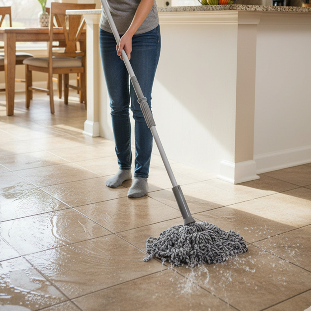 ممسحة بخاصية العصر الذاتي خيوط عالية الامتصاص