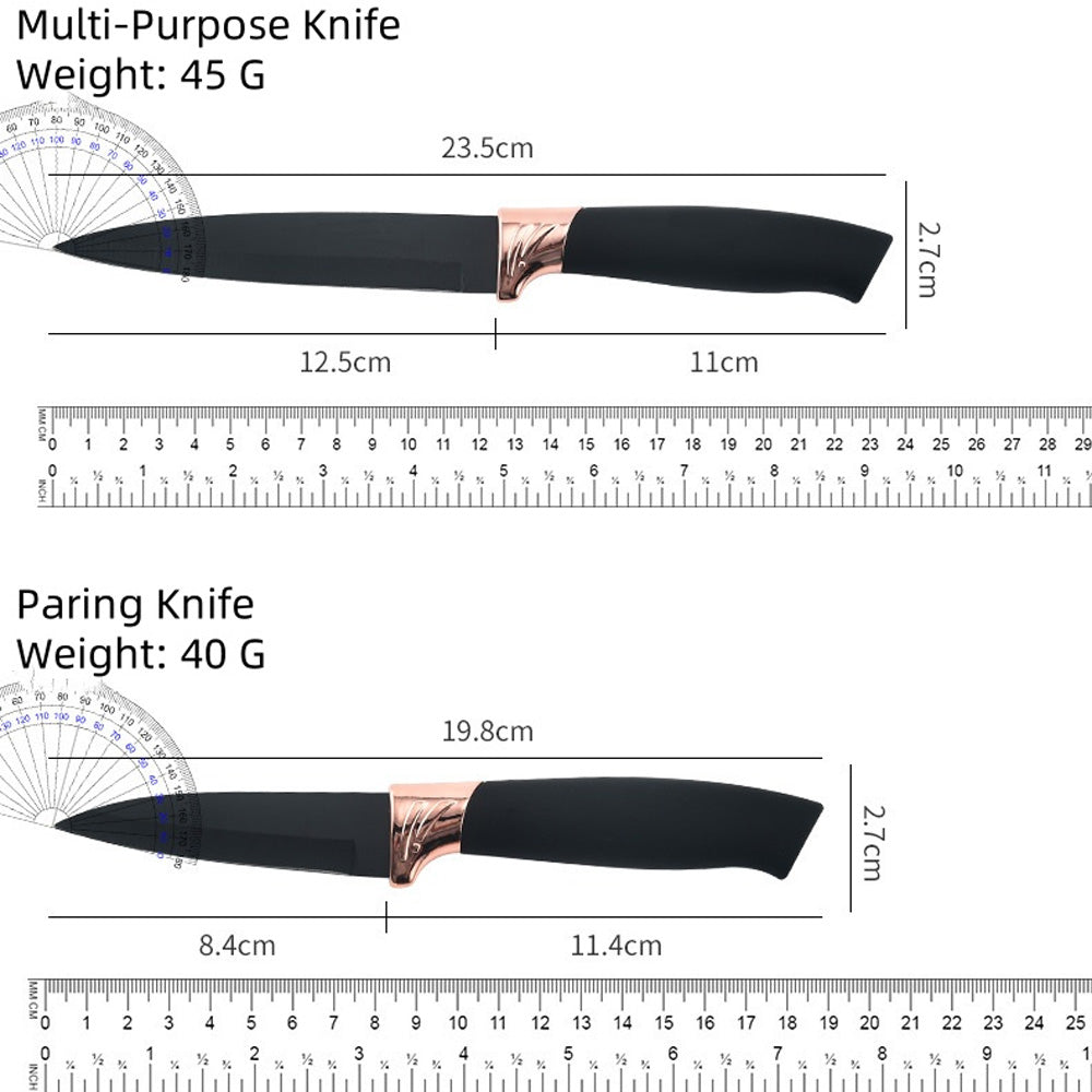 مجموعة أدوات وسكاكين 19 قطعة