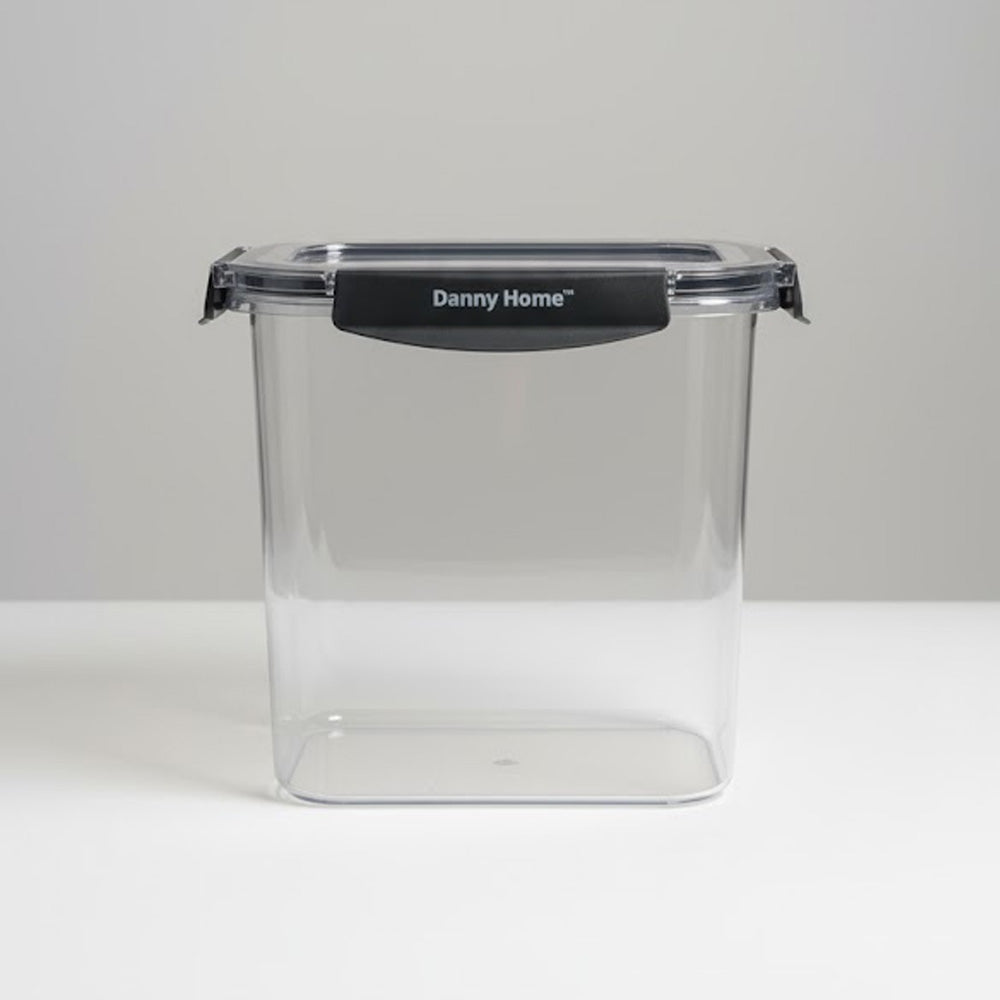 حافظة طعام بلاستيك بغطاء محكم