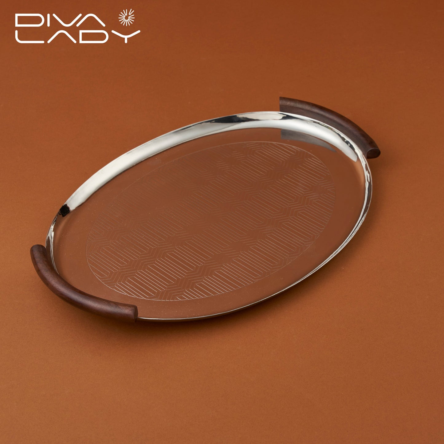 صينية بيضاوىة Diva Lady