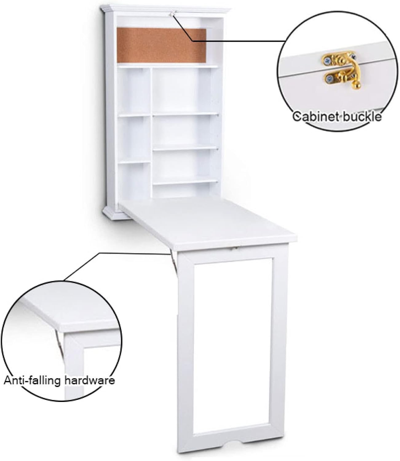 طاولة قابلة للطي غير مرئية مثبتة على الحائط Alkuwaity Al Awal