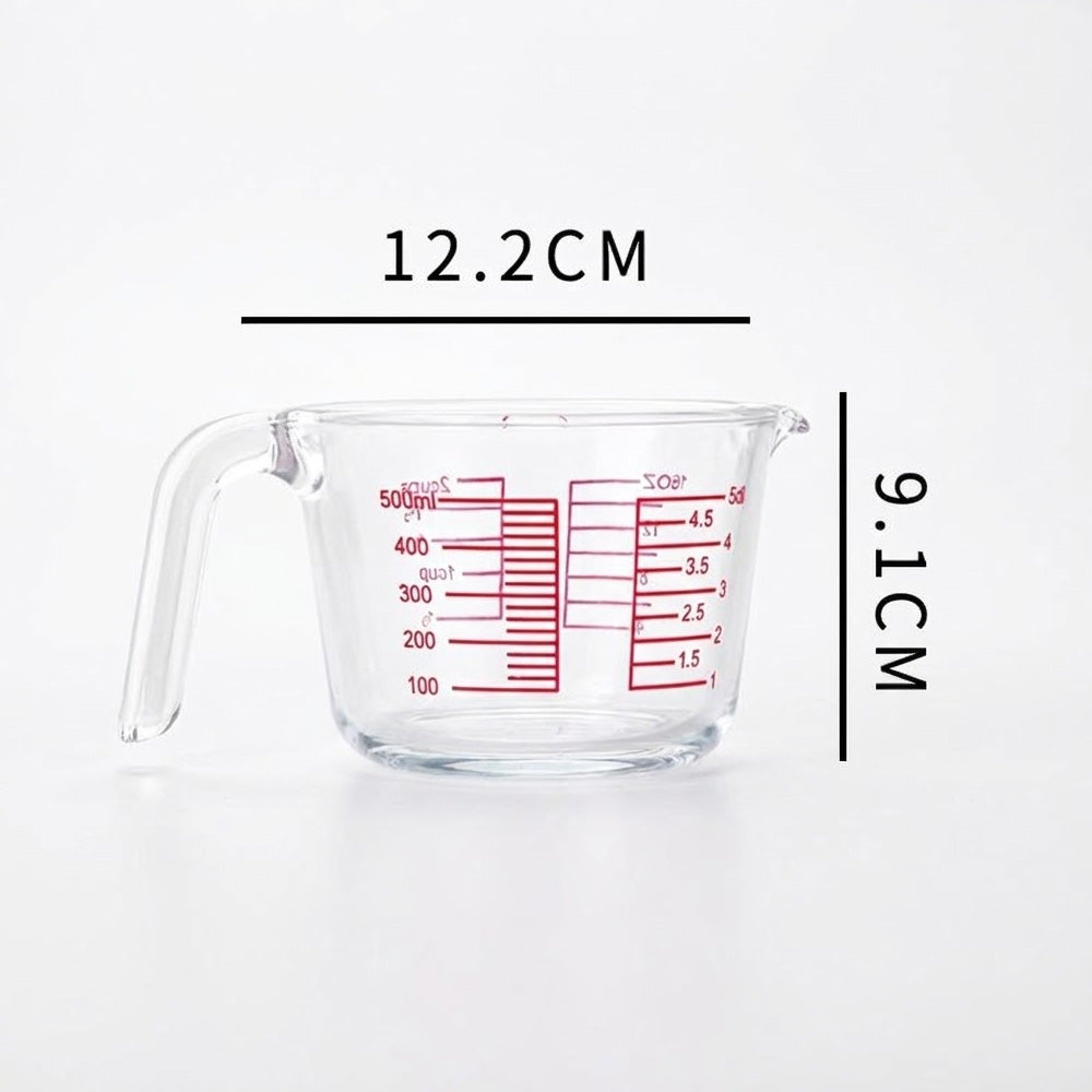 كوب قياس زجاجي مقاوم للحرارة Danny Home