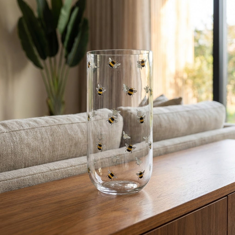 مزهرية زجاجية 25 سم Alkuwaity Al Awal الكويتي الأول