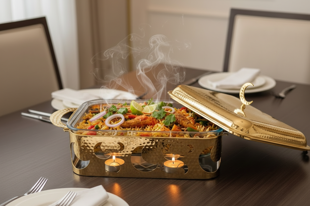 سخان طعام مع صينية بايركس 2.5 لتر