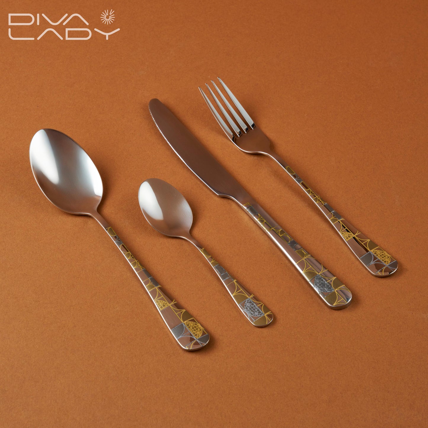 طقم ادوات مائدة 24 ق