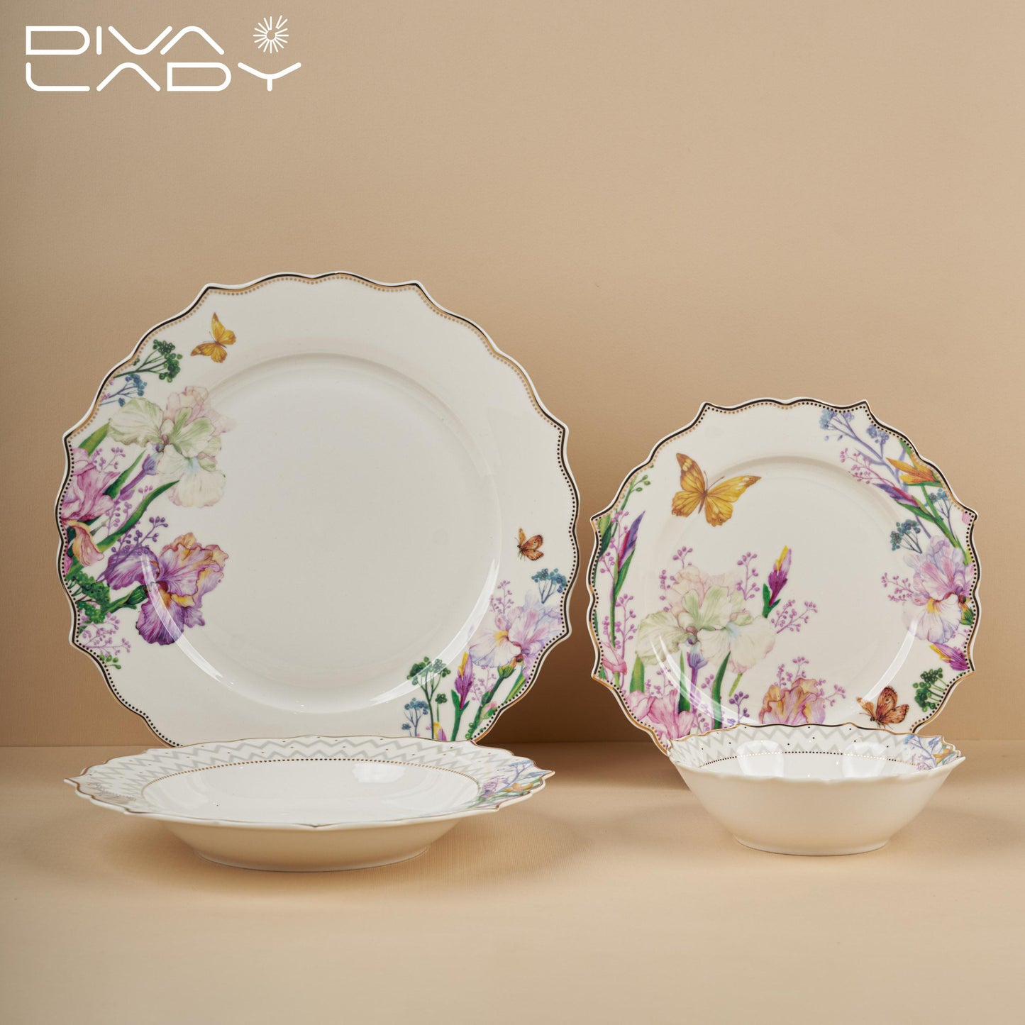 طقم سفرة Diva Lady