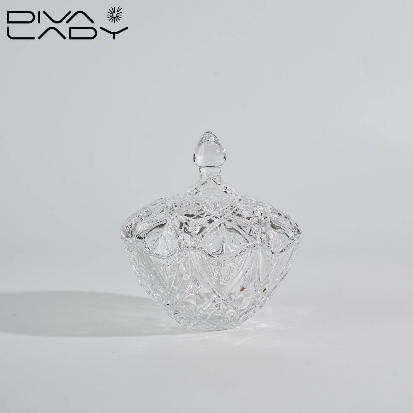 صحن تقديم كريستال