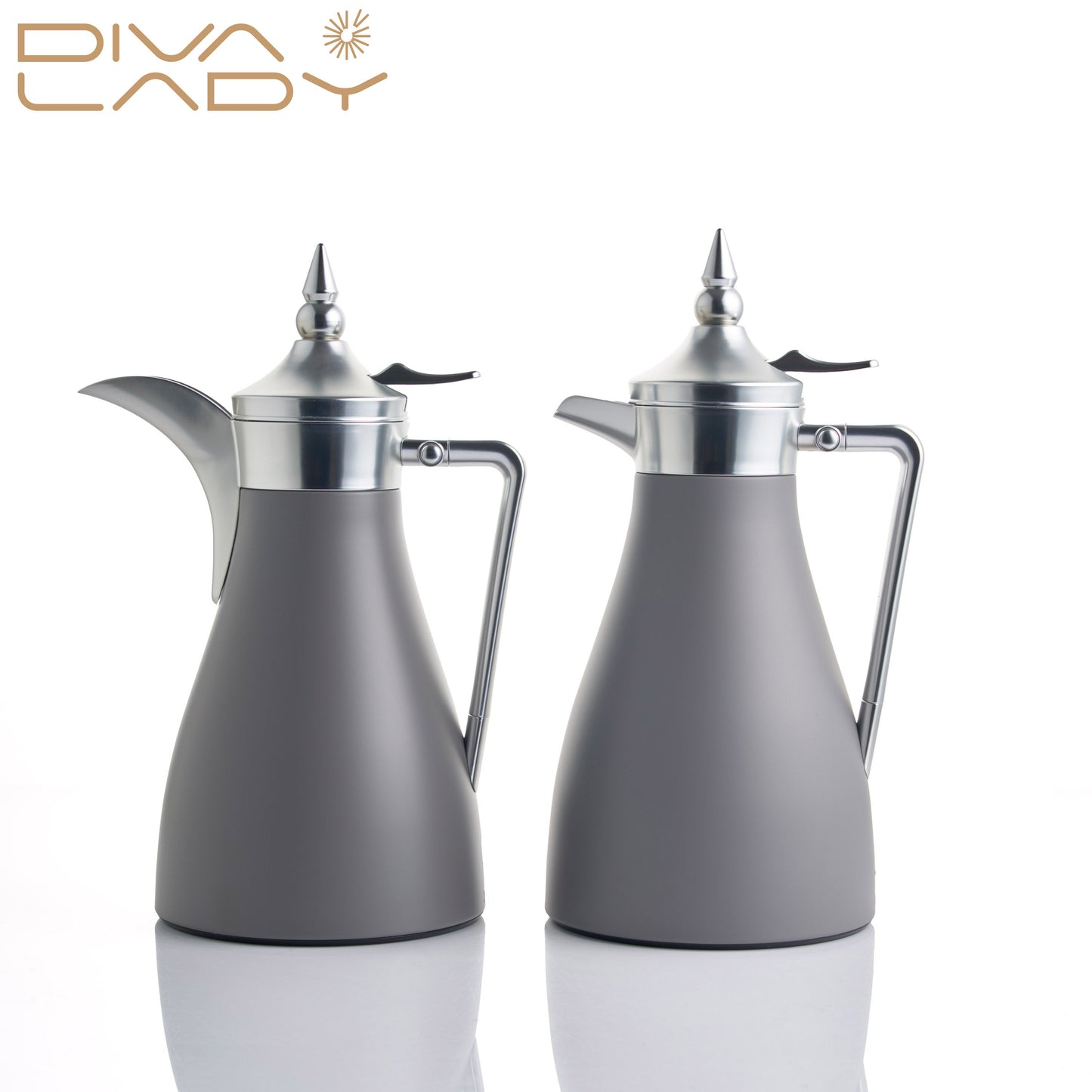 طقم مطارات غنى للشاي والقهوة Diva Lady