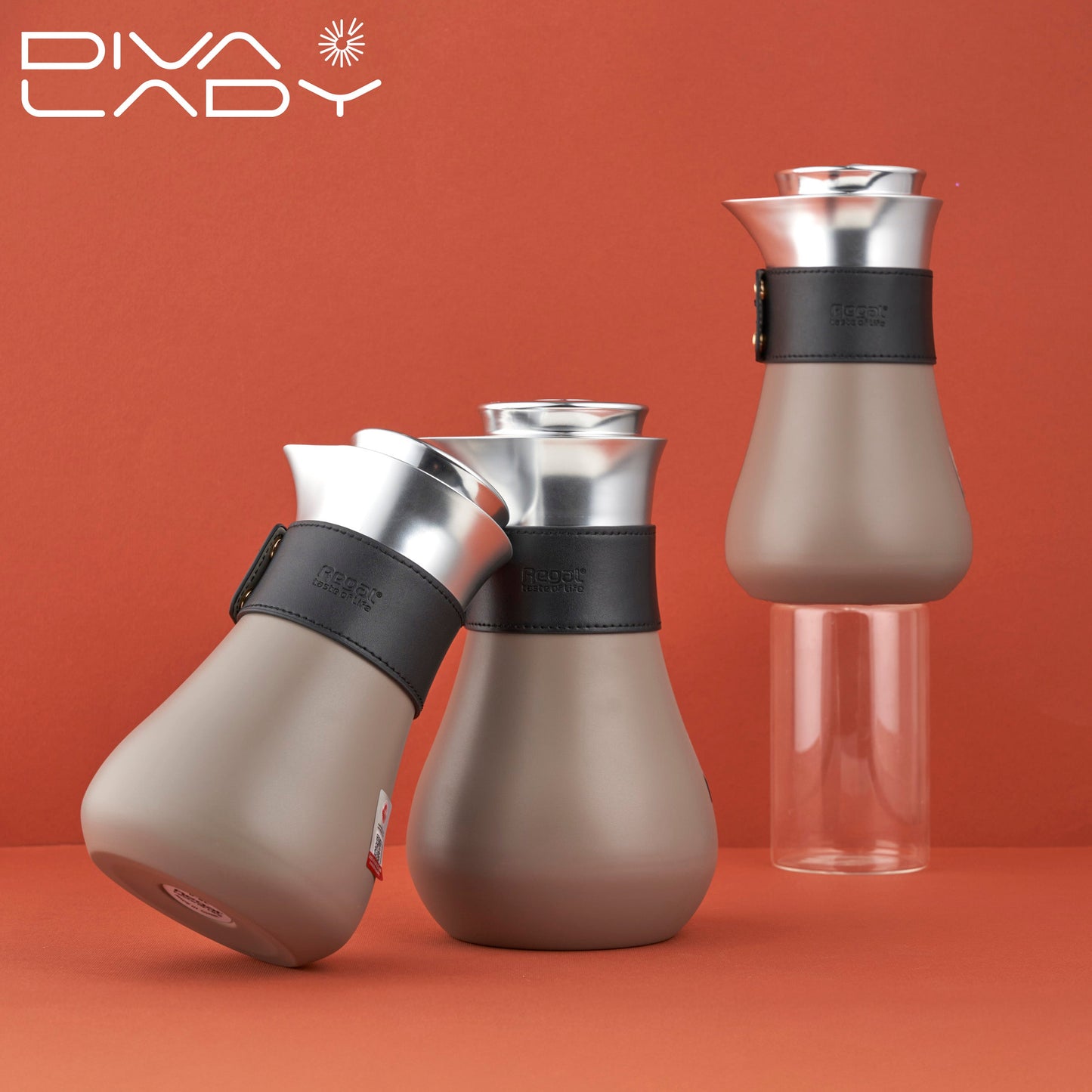 مطارة ريقال رمادى فضى