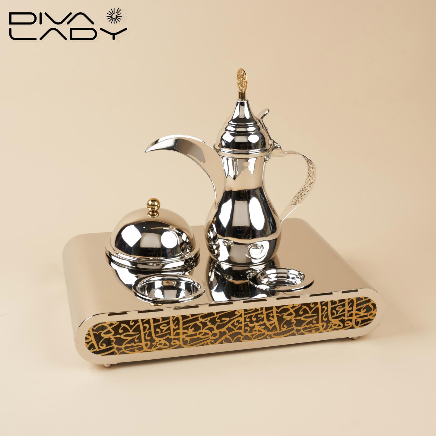 طقم صينية دلة Diva Lady