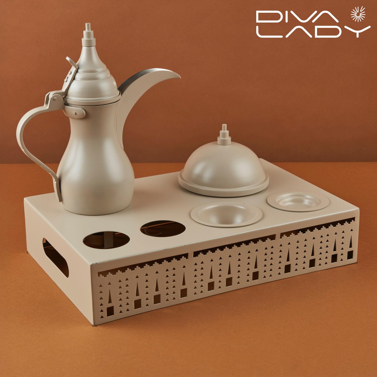 مجموعه دلة مع تمرية Diva Lady