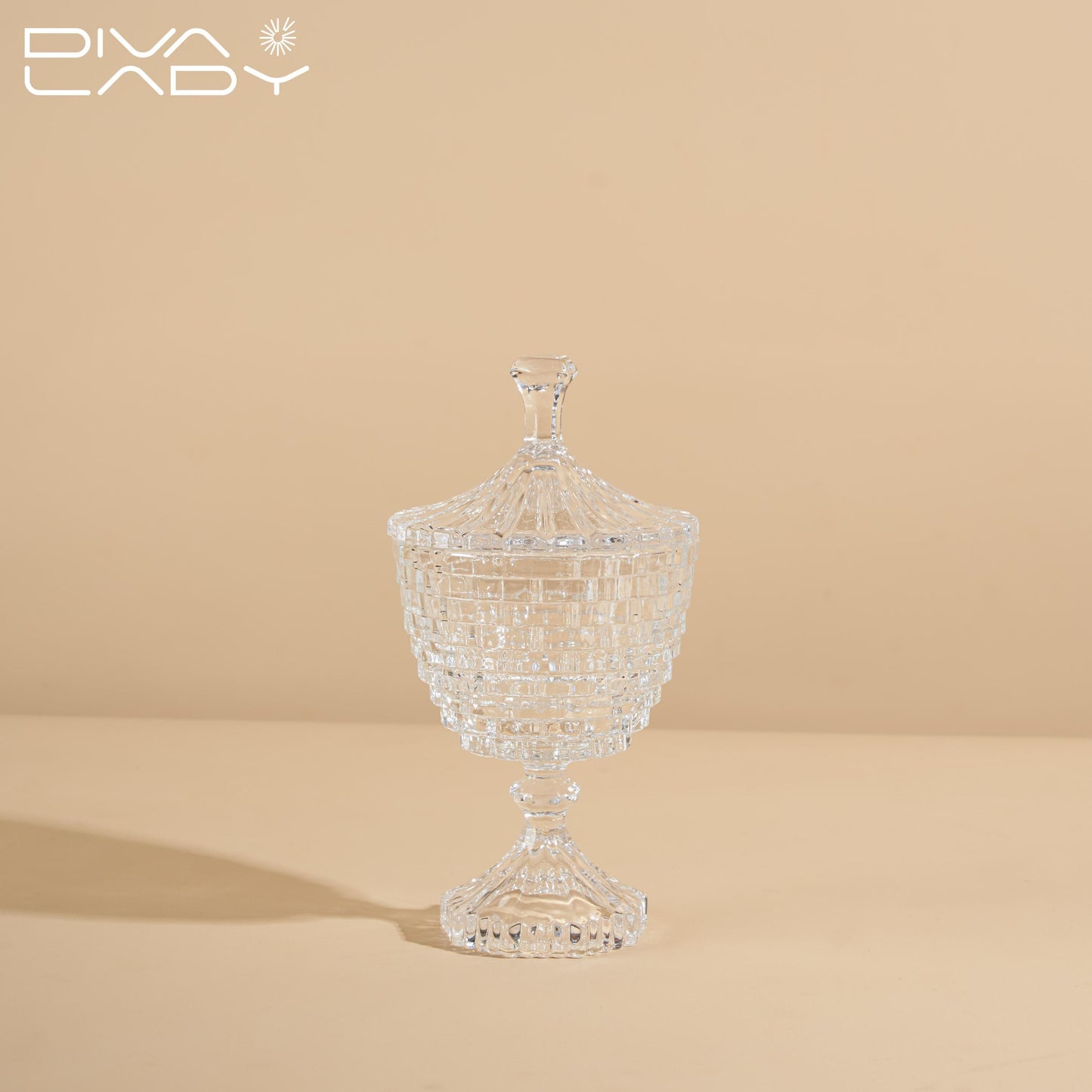 صحن تقديم كريستال Diva Lady