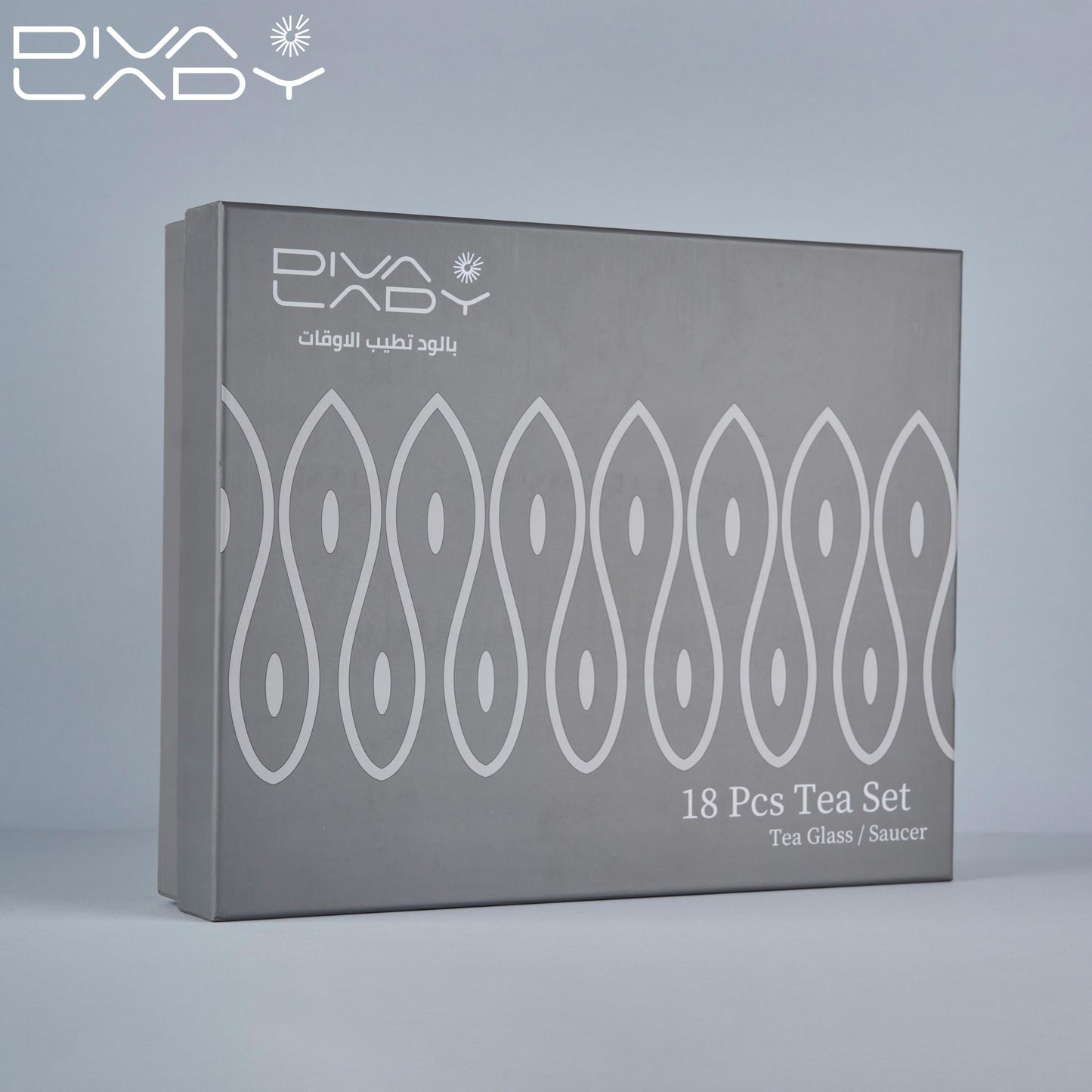 طقم استكانه وفنجان عدد ٦ My Store