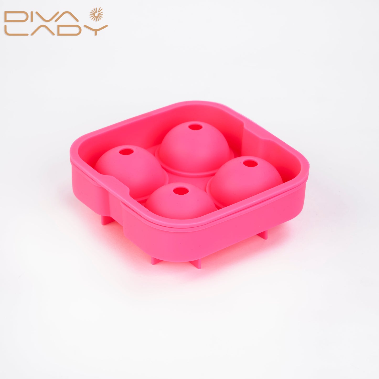 PINK قالب ثلج divaladyshop