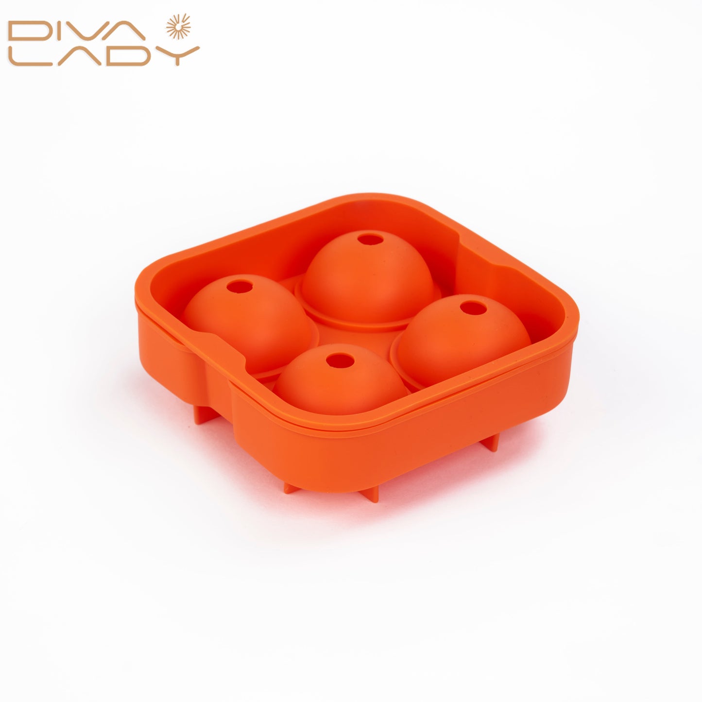 ORANGE قالب ثلج divaladyshop