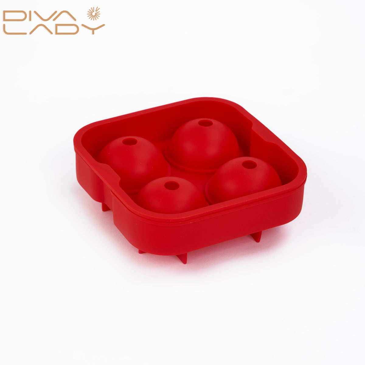 RED قالب ثلج divaladyshop