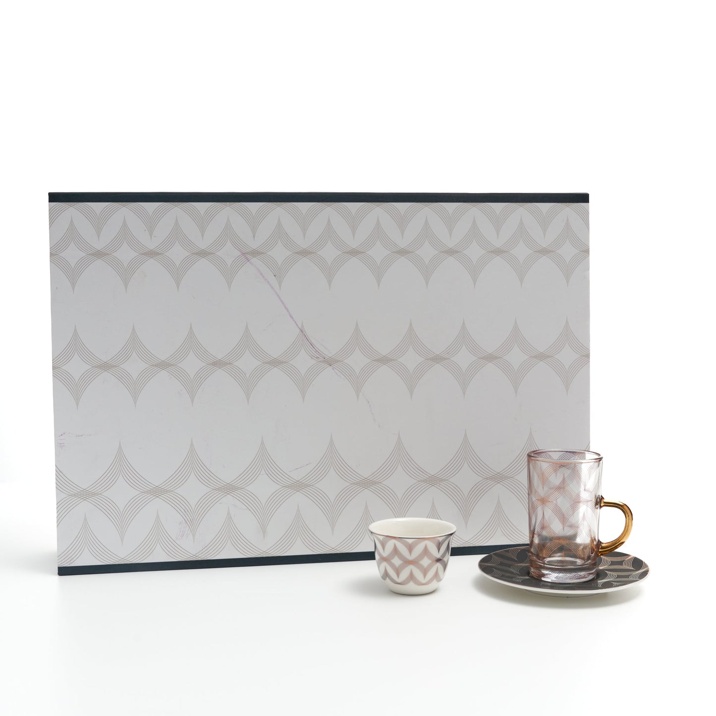 طقم استكانه مع فنجان 19 ق divaladyshop