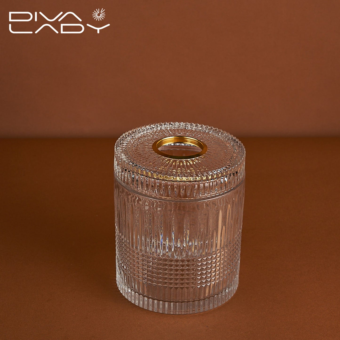 علبة كلينكس زجاج