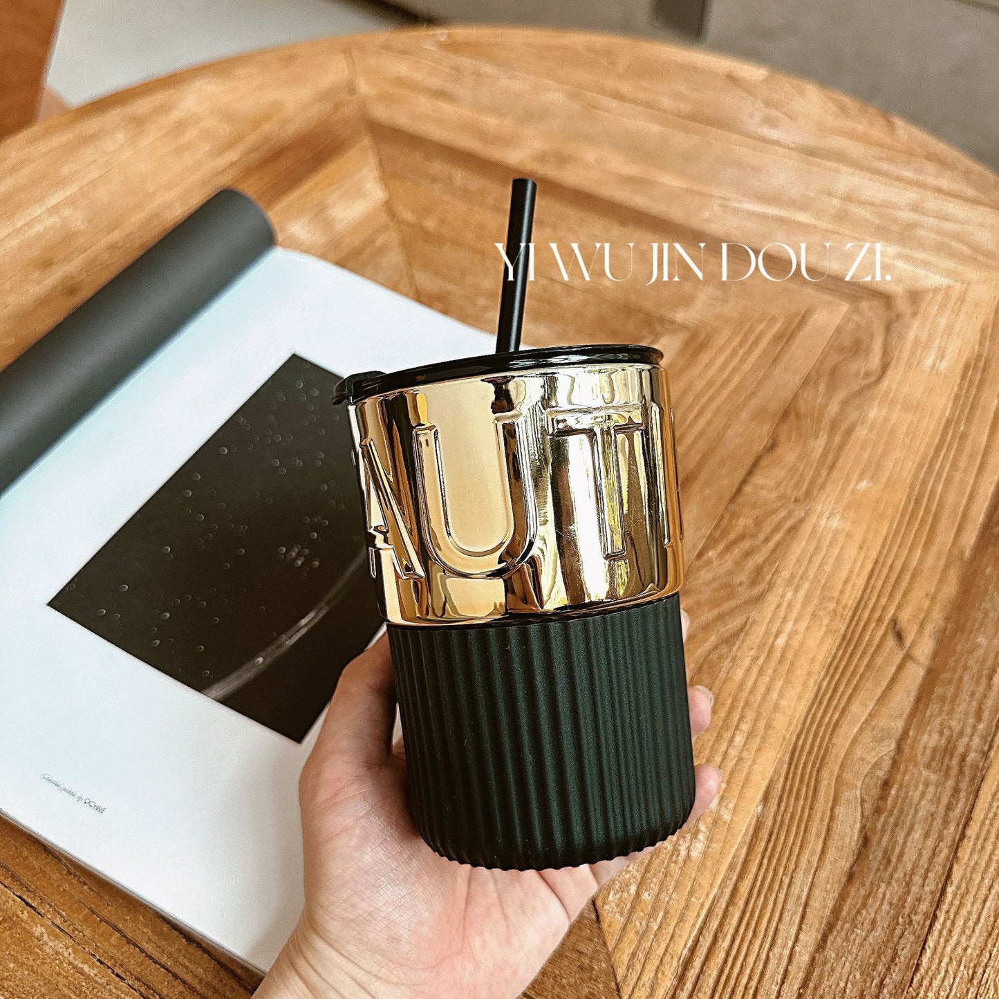 Gold كوب شليمونه Black SL divaladyshop