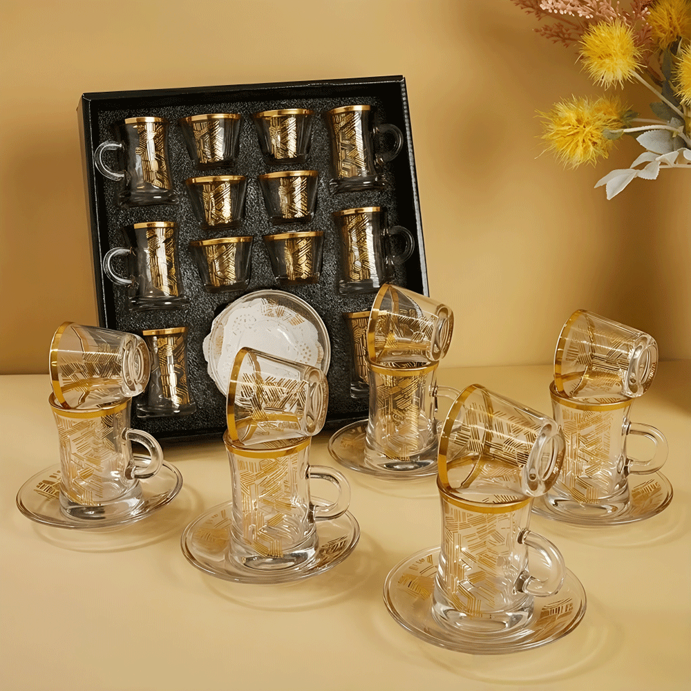 طقم شاي وقهوة 18 قطعة Diva Lady