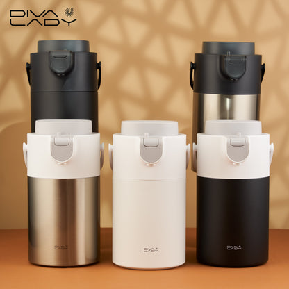 مطارة ضغط للشاي والقهوة 3 لتر