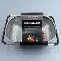 مصفاة الفولاذ المقاوم للصدأ القابلة للتمدد