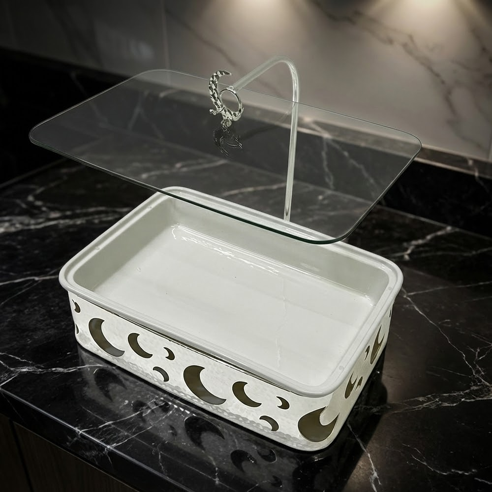 سخان طعام بورسلين بسعة 2.5 لتر