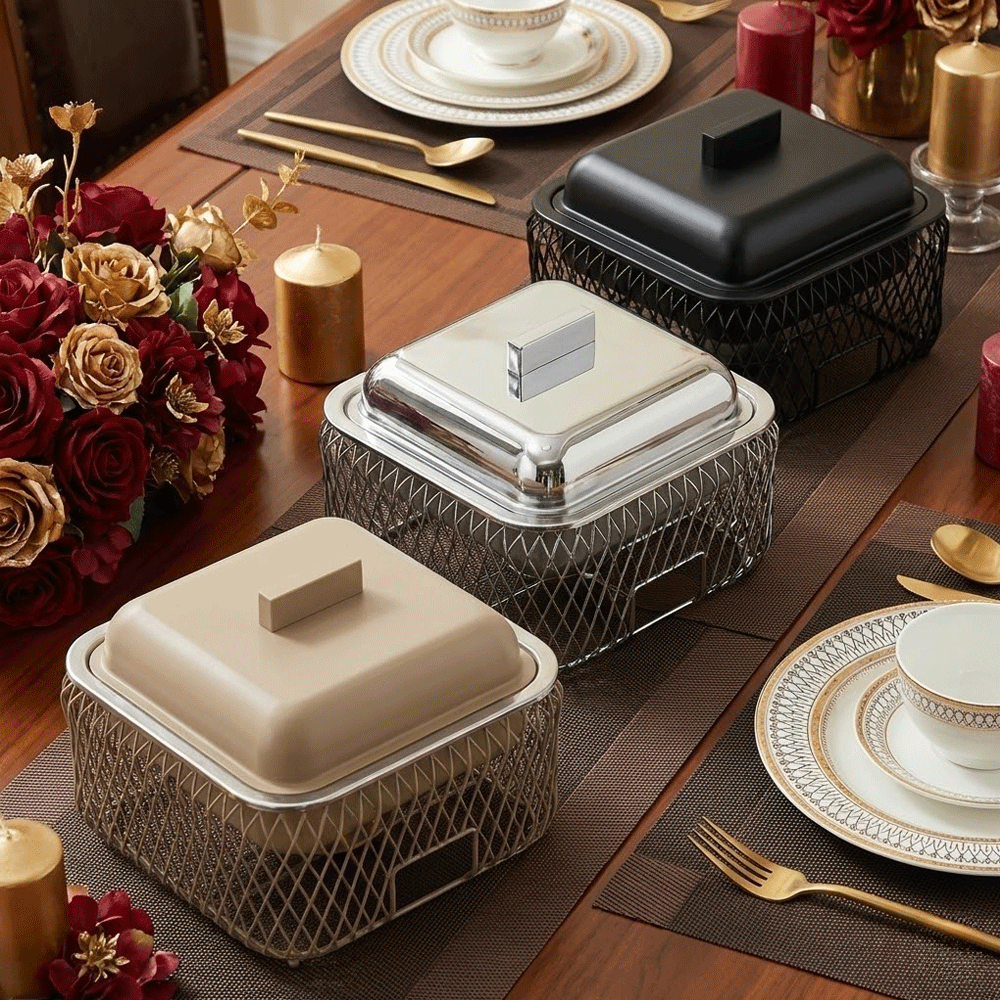 سخان طعام ملكي مربع