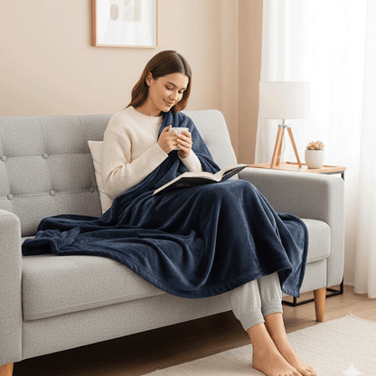 بطانية قطيفة ناعمة فاخرة