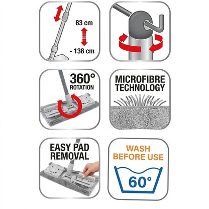 ممسحة مضفرة