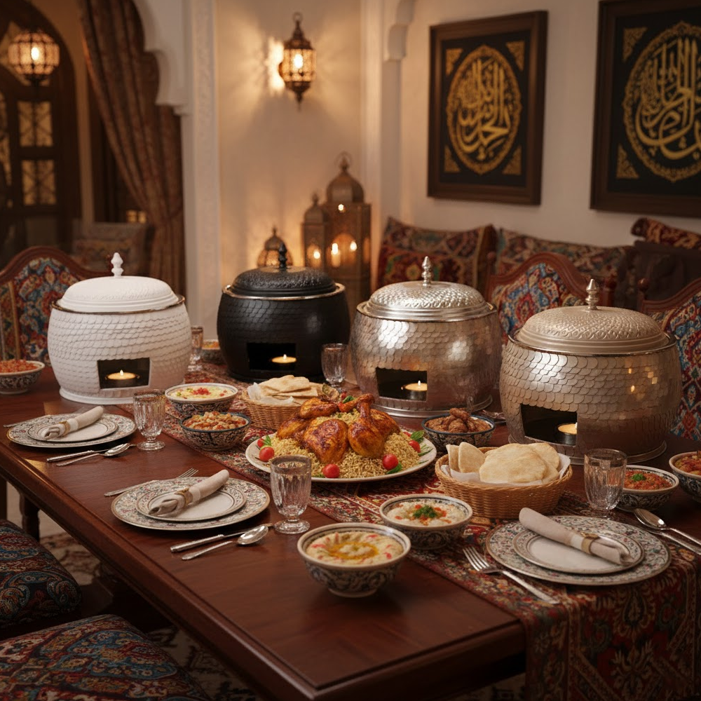 سخان تقديم طعام دائرية سعة 5لتر