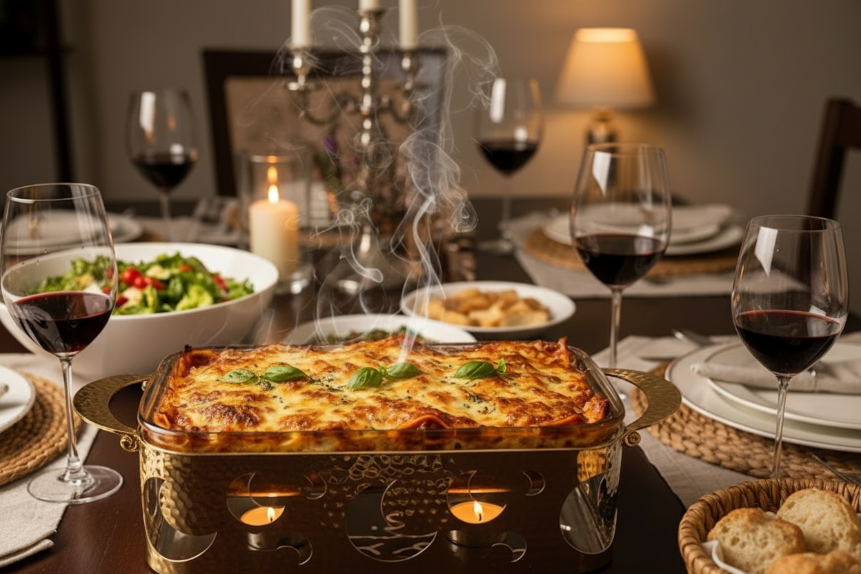 سخان تقديم طعام مع صينية بايركس 2.5 لتر