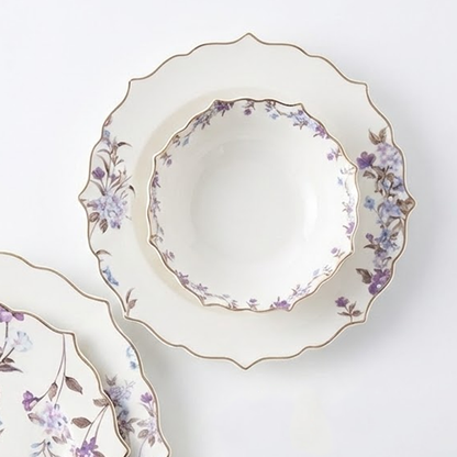 طقم أطباق مائدة فاخر 24 قطعة