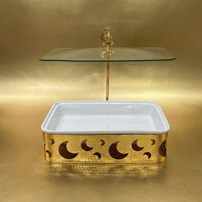 سخان طعام بورسلين بسعة 3 لتر