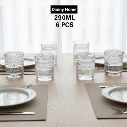 أكواب كريستال باراديس 6 قطع Danny Home